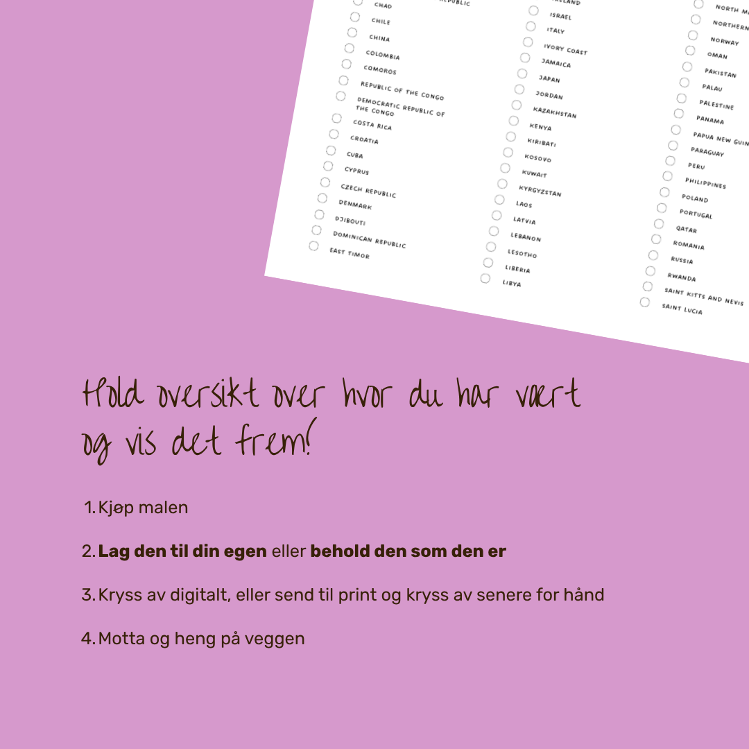 Travel bucket list-poster-template | Canva