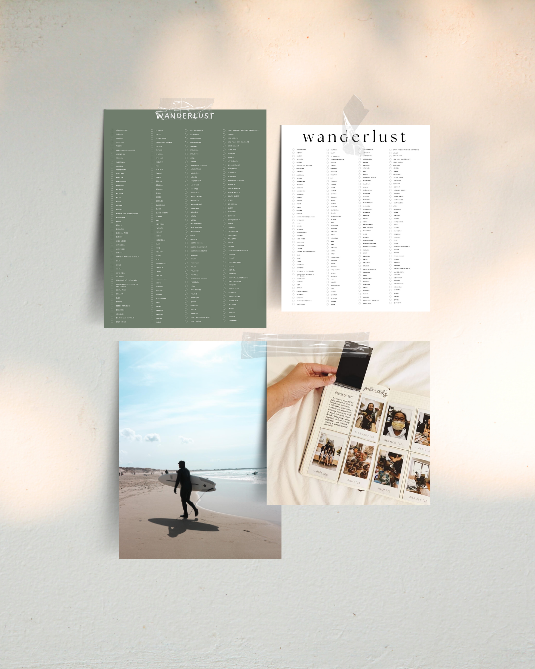 Travel bucket list-poster-template | Canva